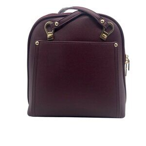 Miztique Burgundy Daisy Convertible Backpack Purse